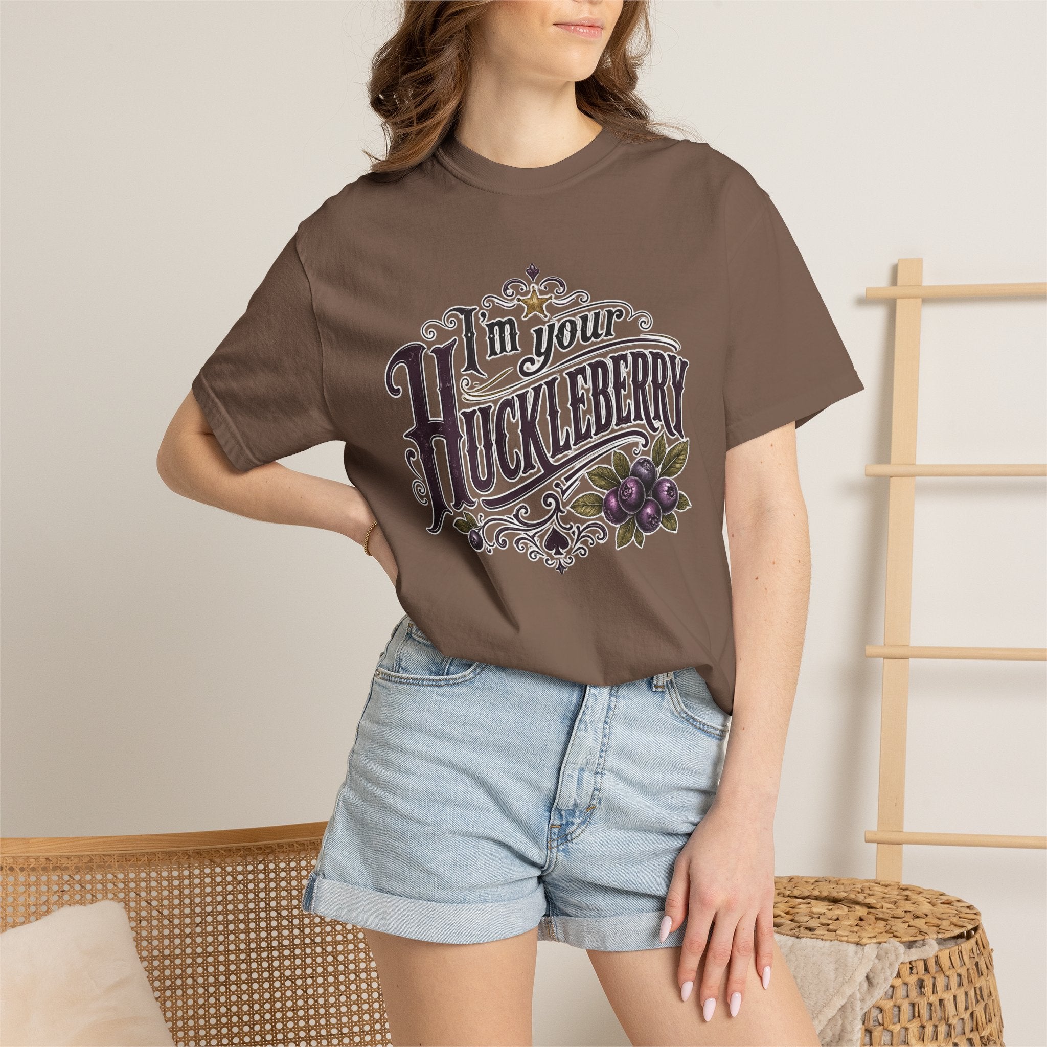 I'm Your Huckleberry T-shirt | Vintage Huckleberry Illustration