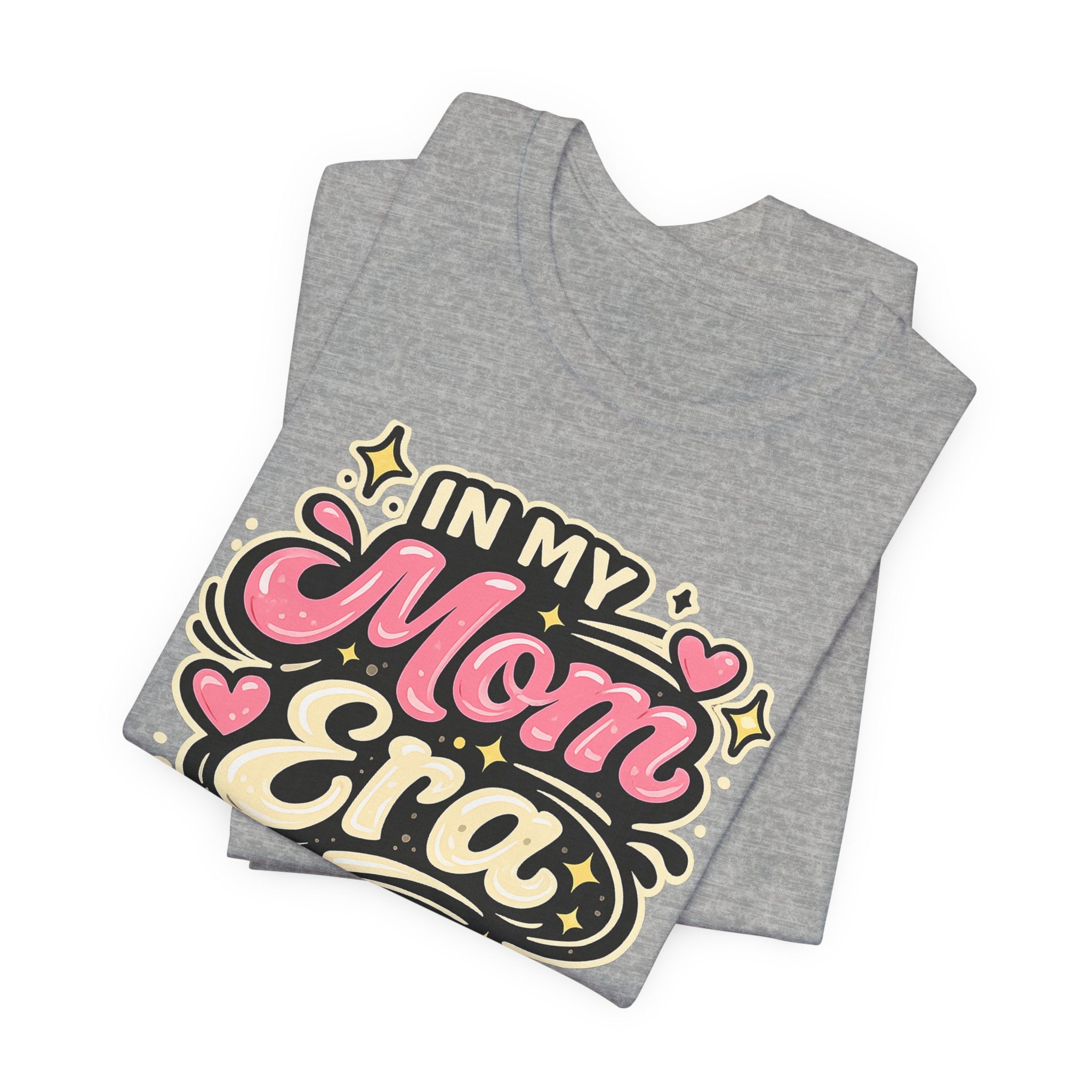 In My Mom Era Tee | Retro Pink Script Design