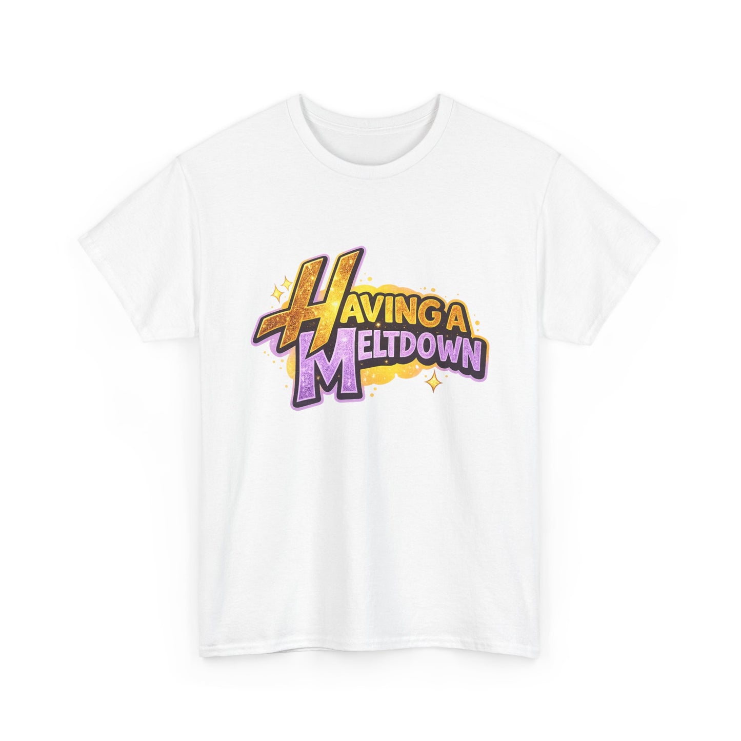 Having a Meltdown T-Shirt | Retro Comic Text Tee