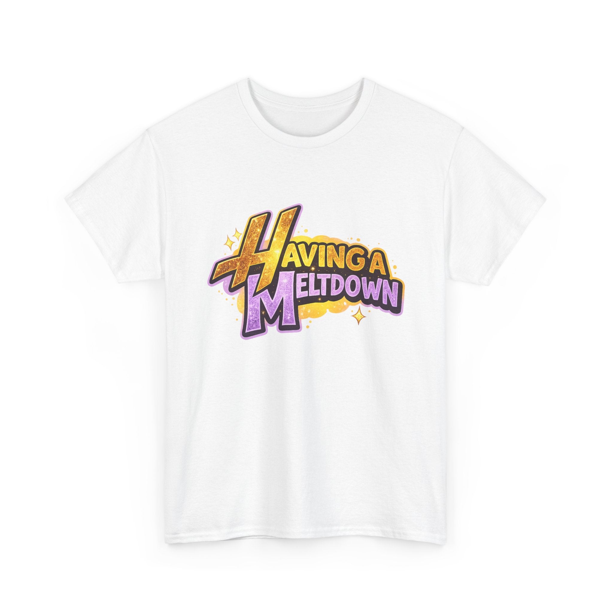Having a Meltdown T-Shirt | Retro Comic Text Tee