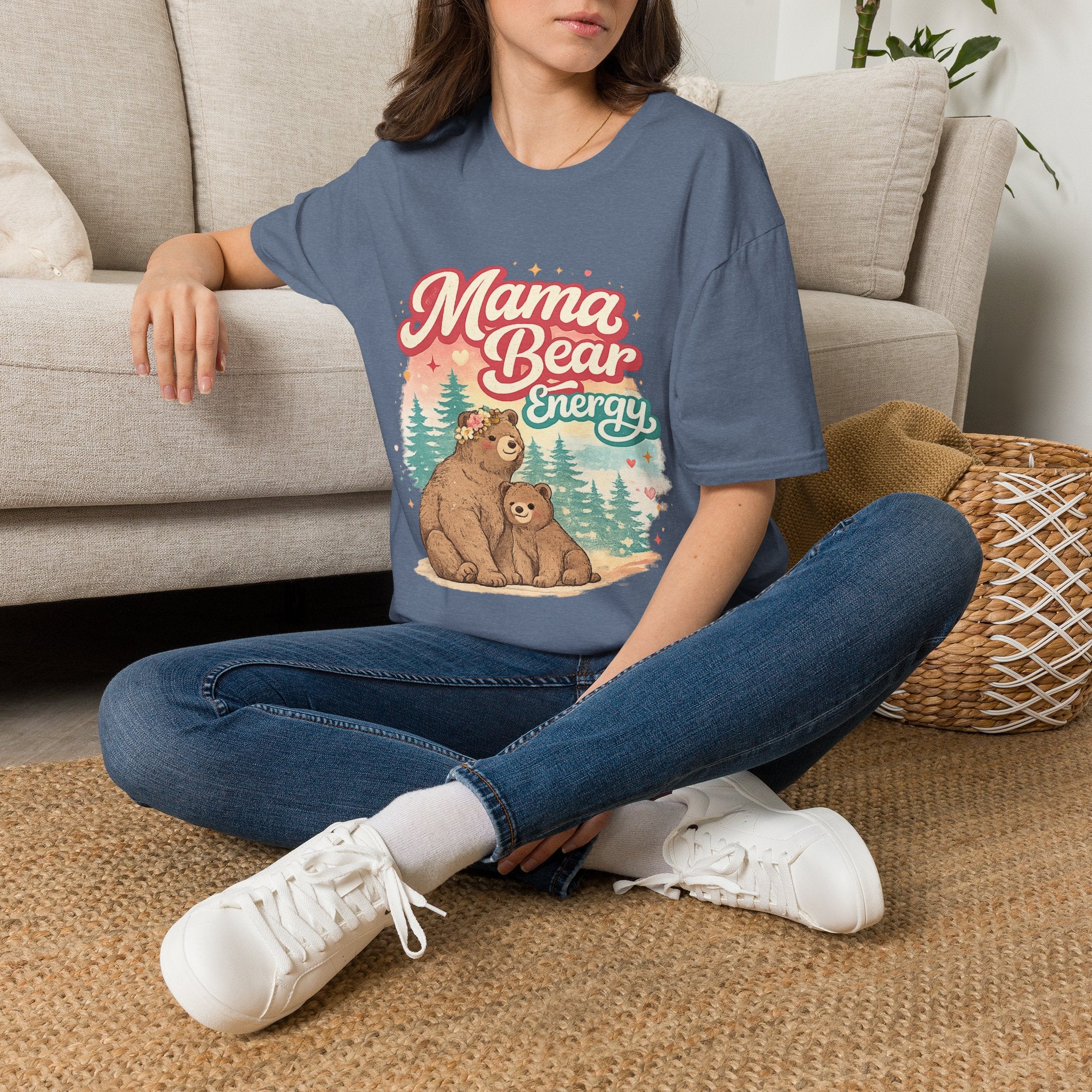 Momma Bear Energy Unisex Shirt