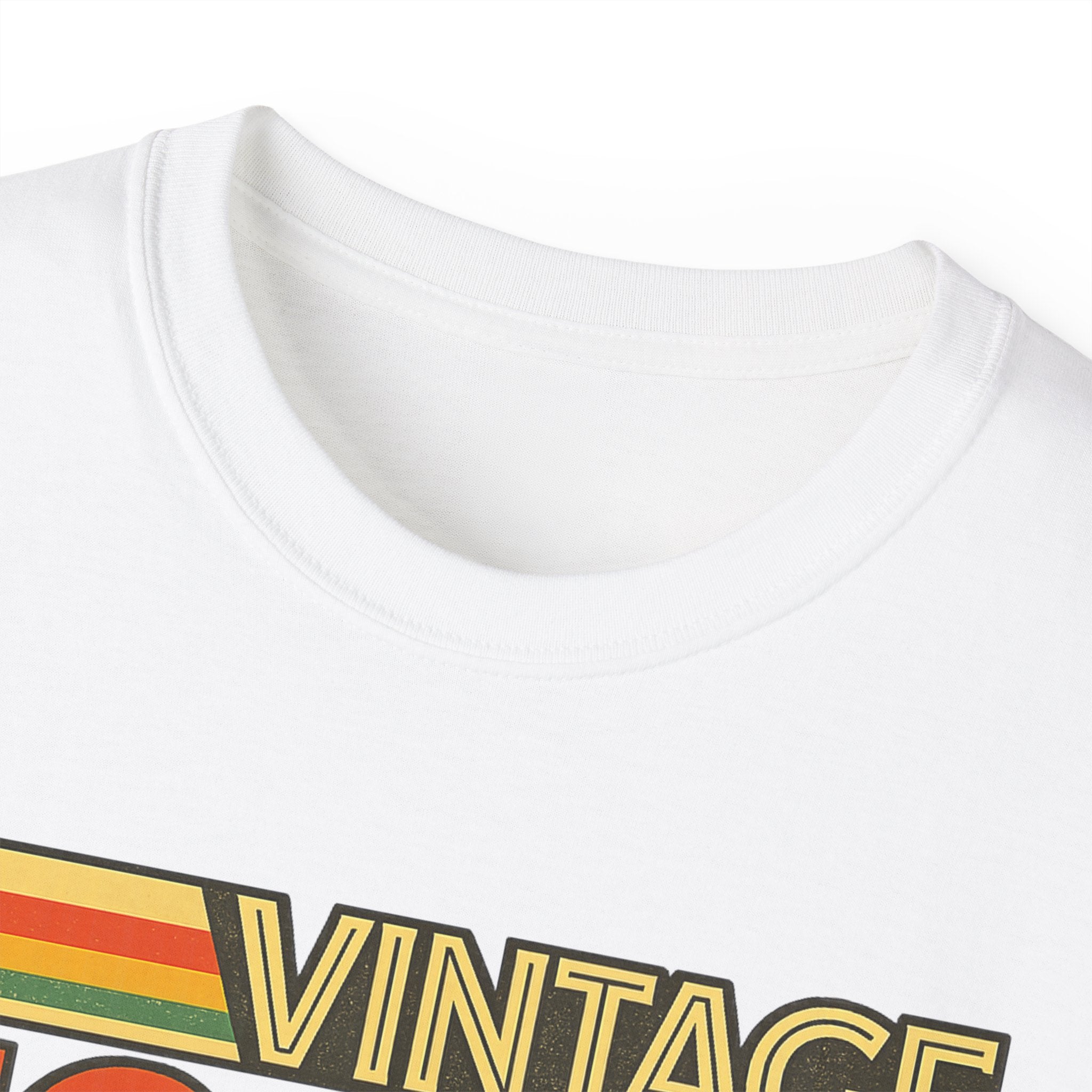 Vintage 1980s Retro Stripe Tee Shirt | 80s Nostalgia Graphic Shirt