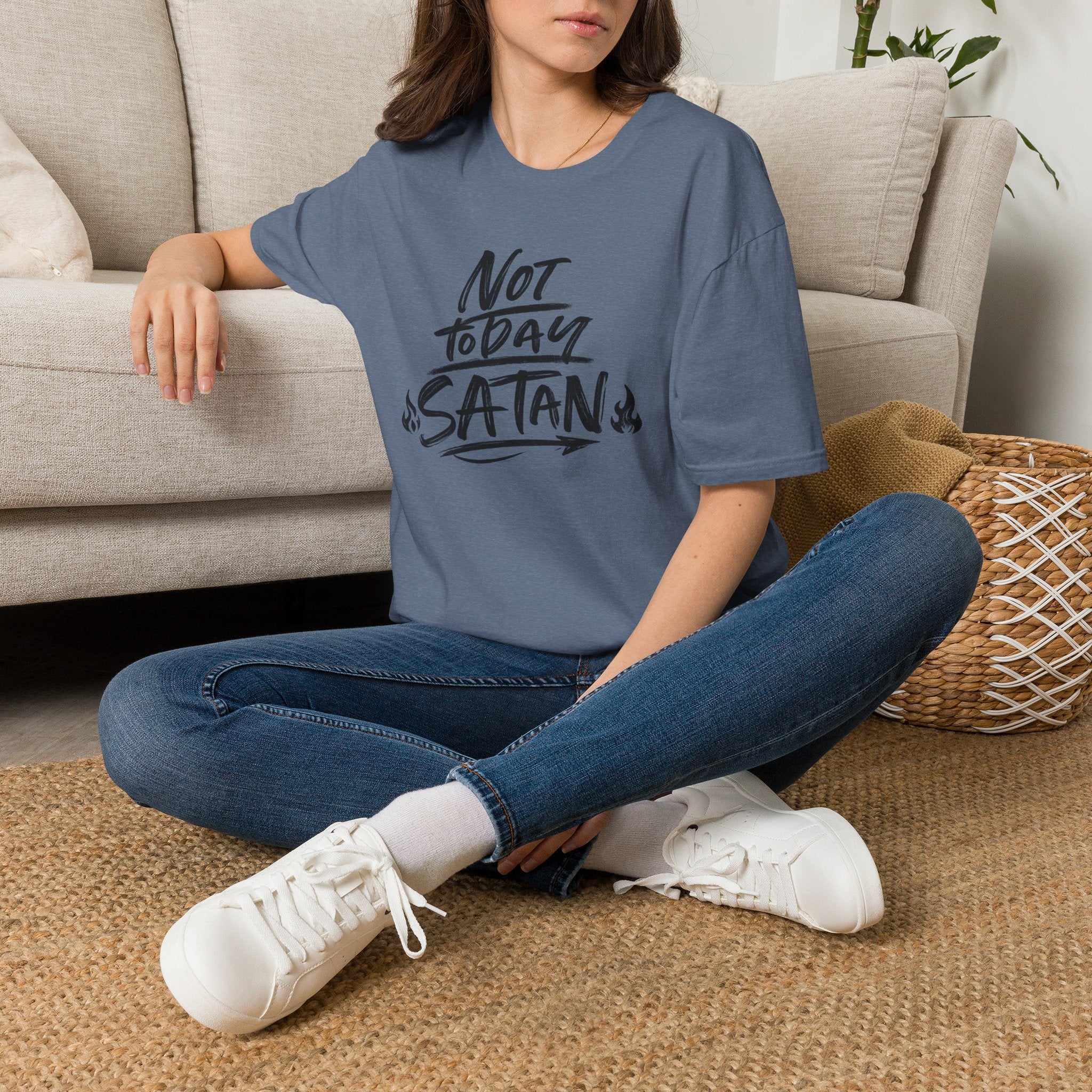 Not Today Satan Unisex T-Shirt