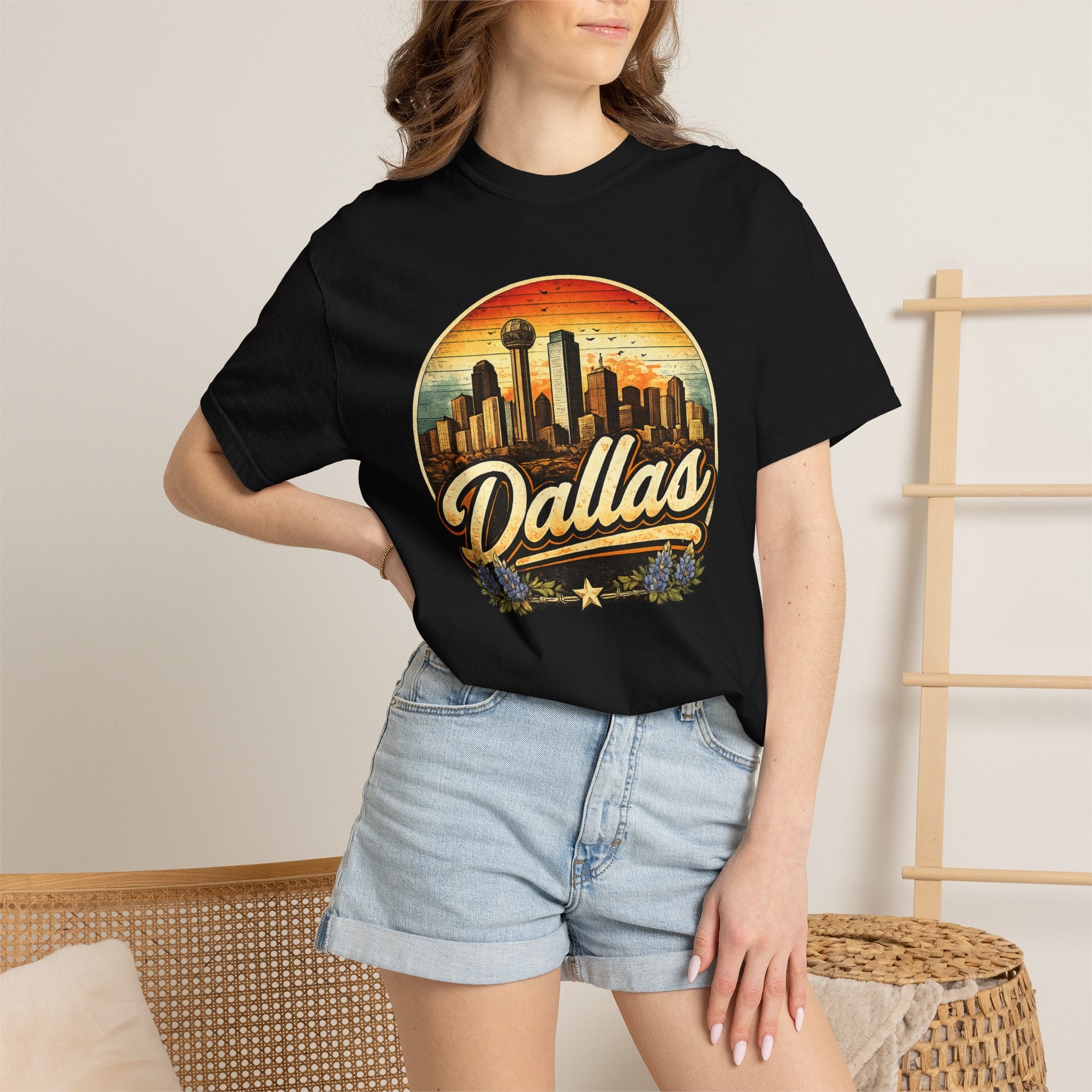 Dallas Skyline Graphic T-Shirt