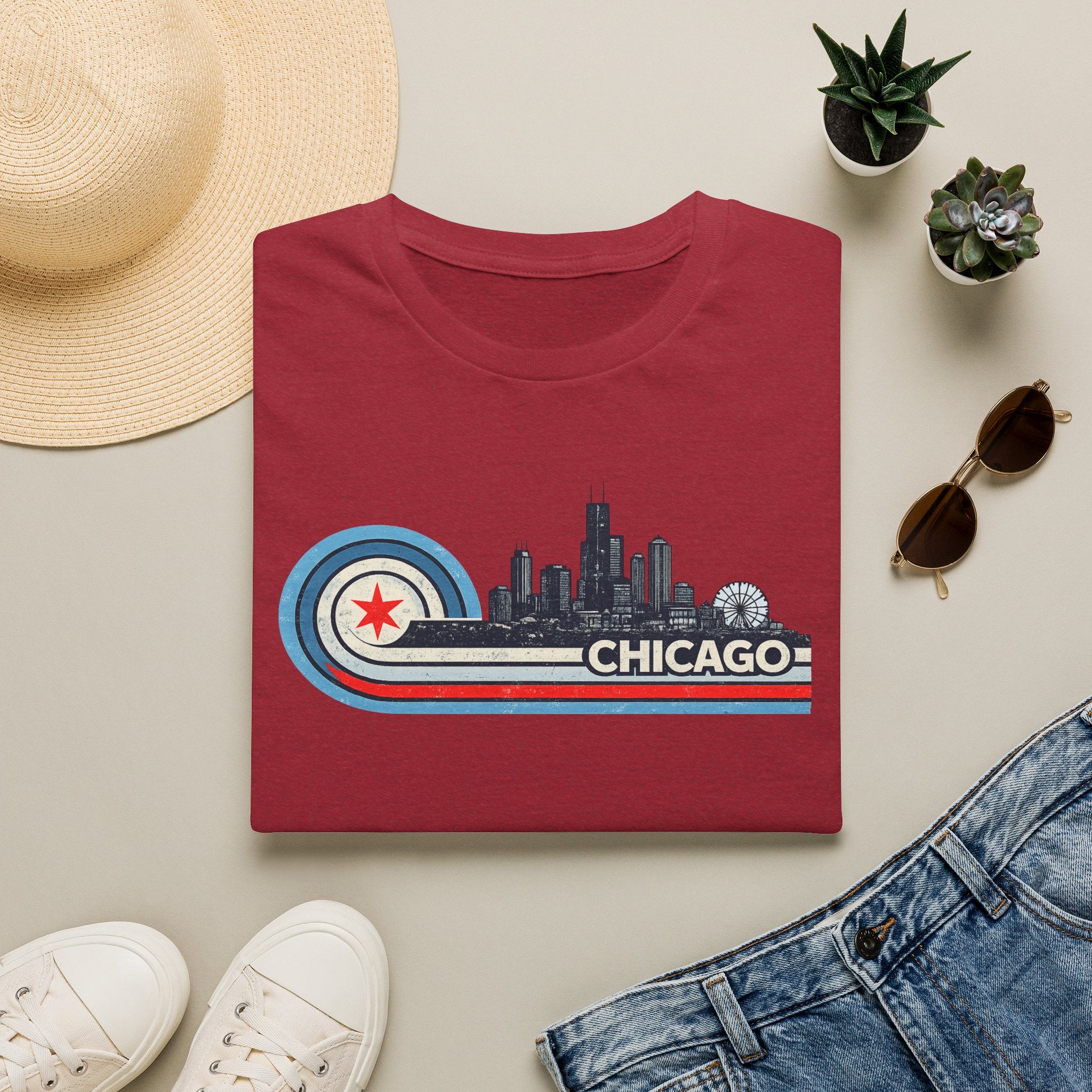 Chicago Skyline Unisex Shirt