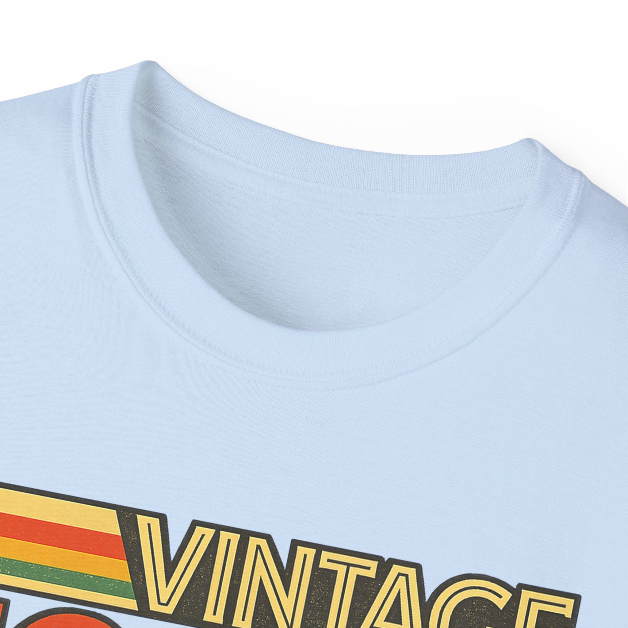 Vintage 1980s Retro Stripe Tee Shirt | 80s Nostalgia Graphic Shirt