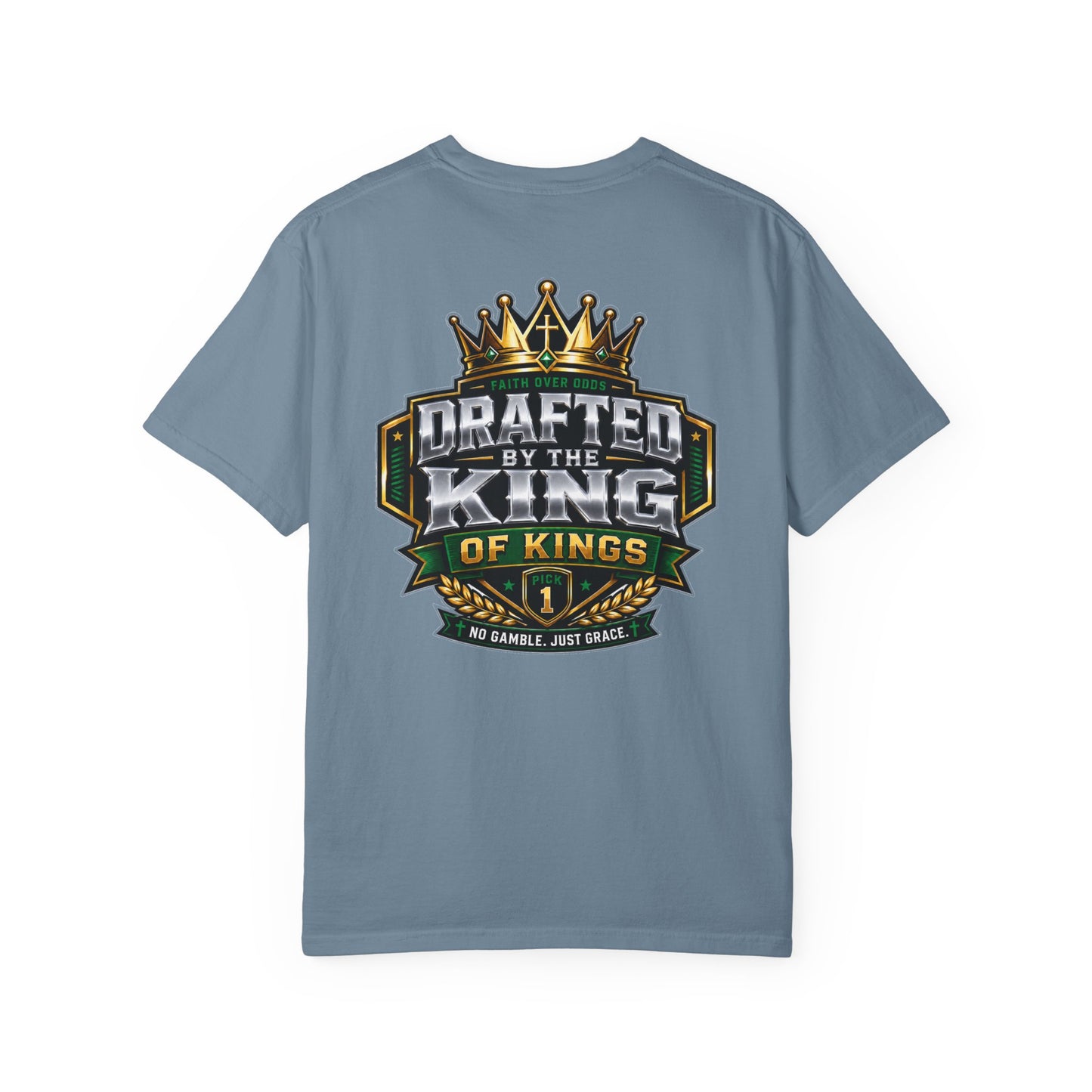 Drafted by the King of Kings T-shirt | Christian Unisex Graphic Shirt