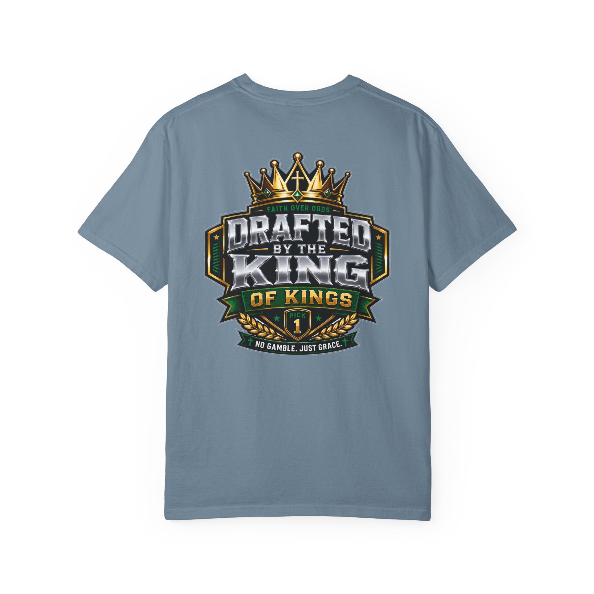 Drafted by the King of Kings T-shirt | Christian Unisex Graphic Shirt