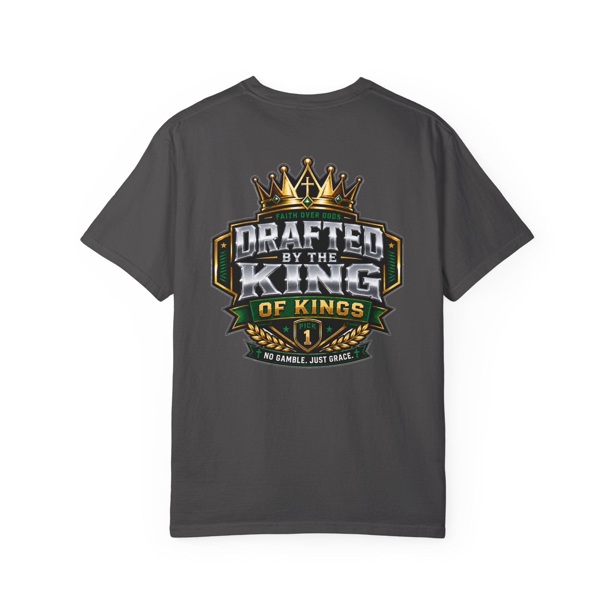 Drafted by the King of Kings T-shirt | Christian Unisex Graphic Shirt