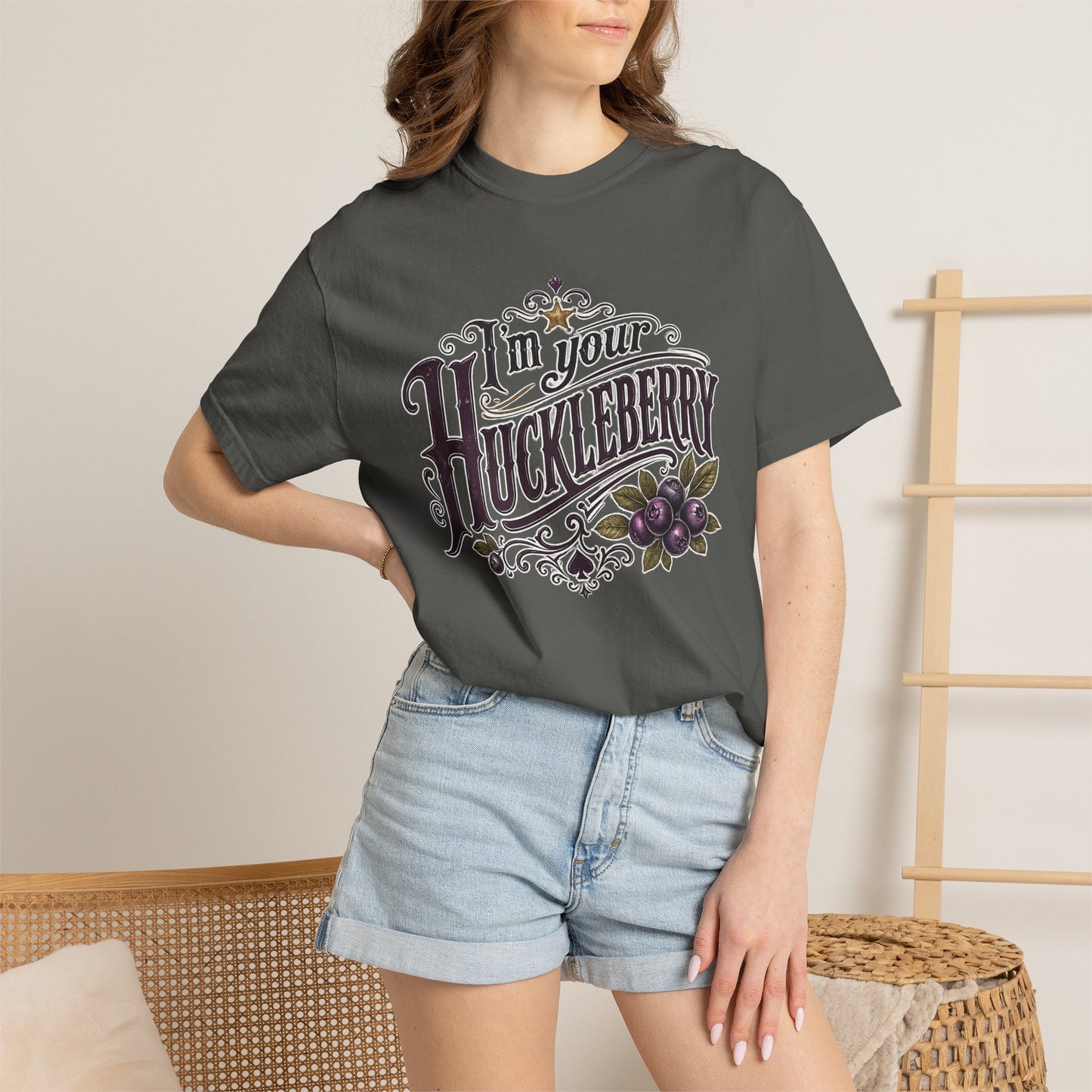 I'm Your Huckleberry T-shirt | Vintage Huckleberry Illustration