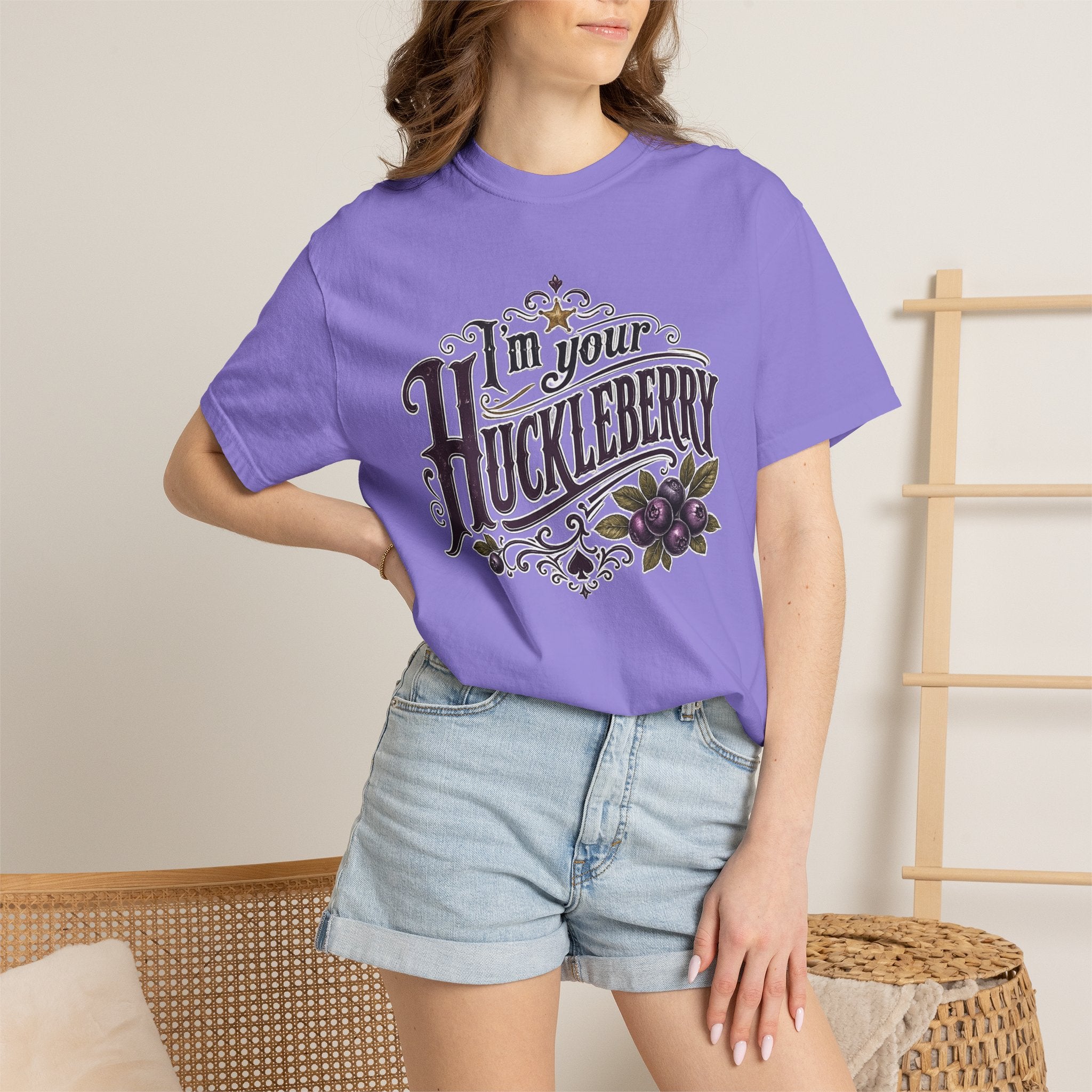 I'm Your Huckleberry T-shirt | Vintage Huckleberry Illustration
