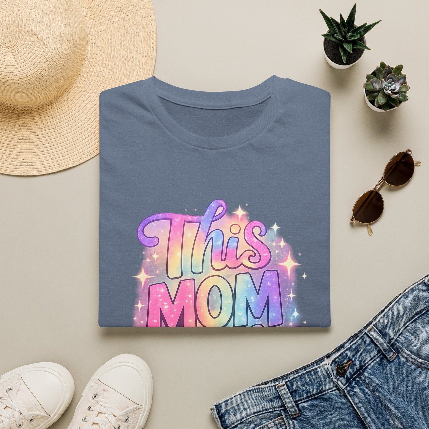This Mom Sparkles Unisex Shirt