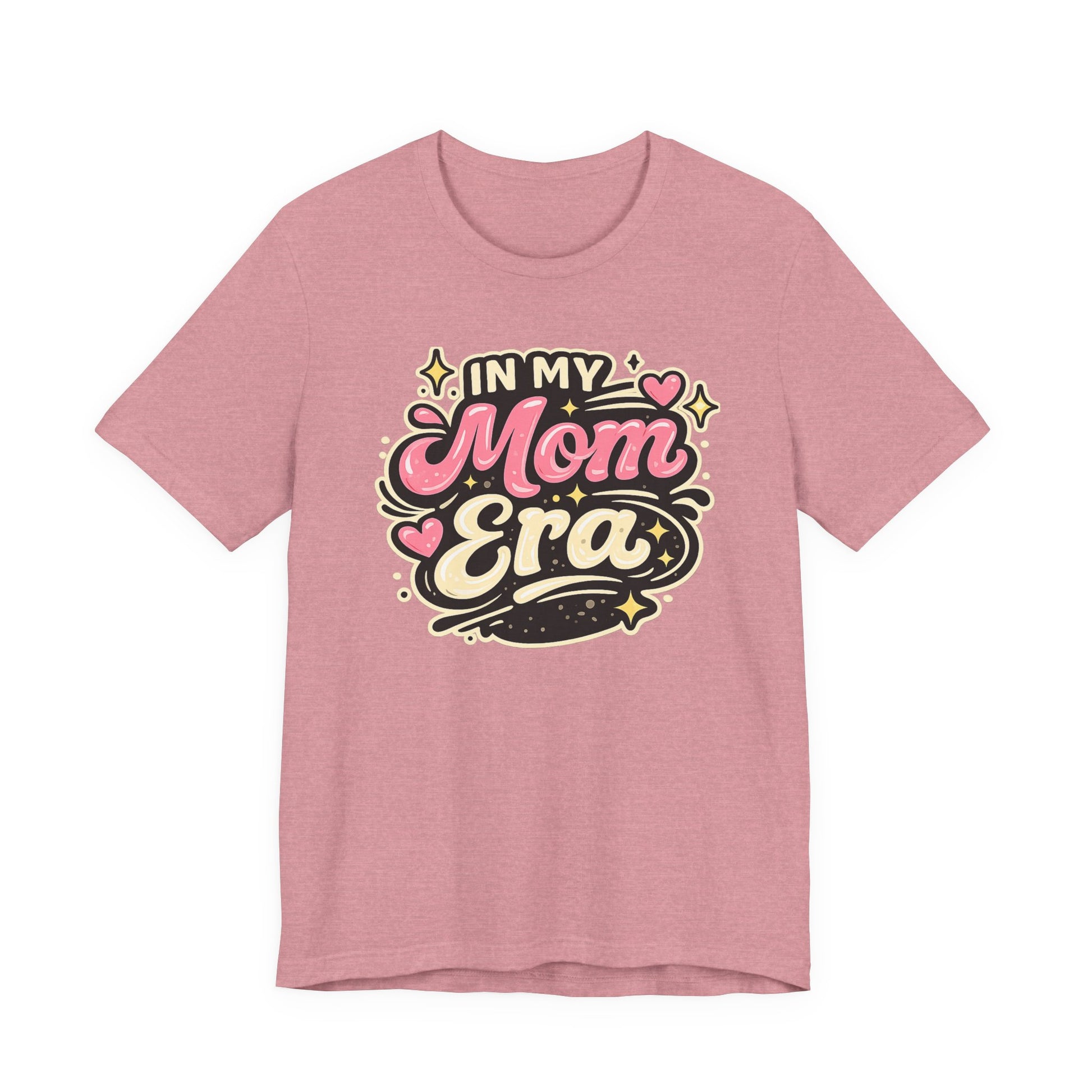 In My Mom Era Tee | Retro Pink Script Design