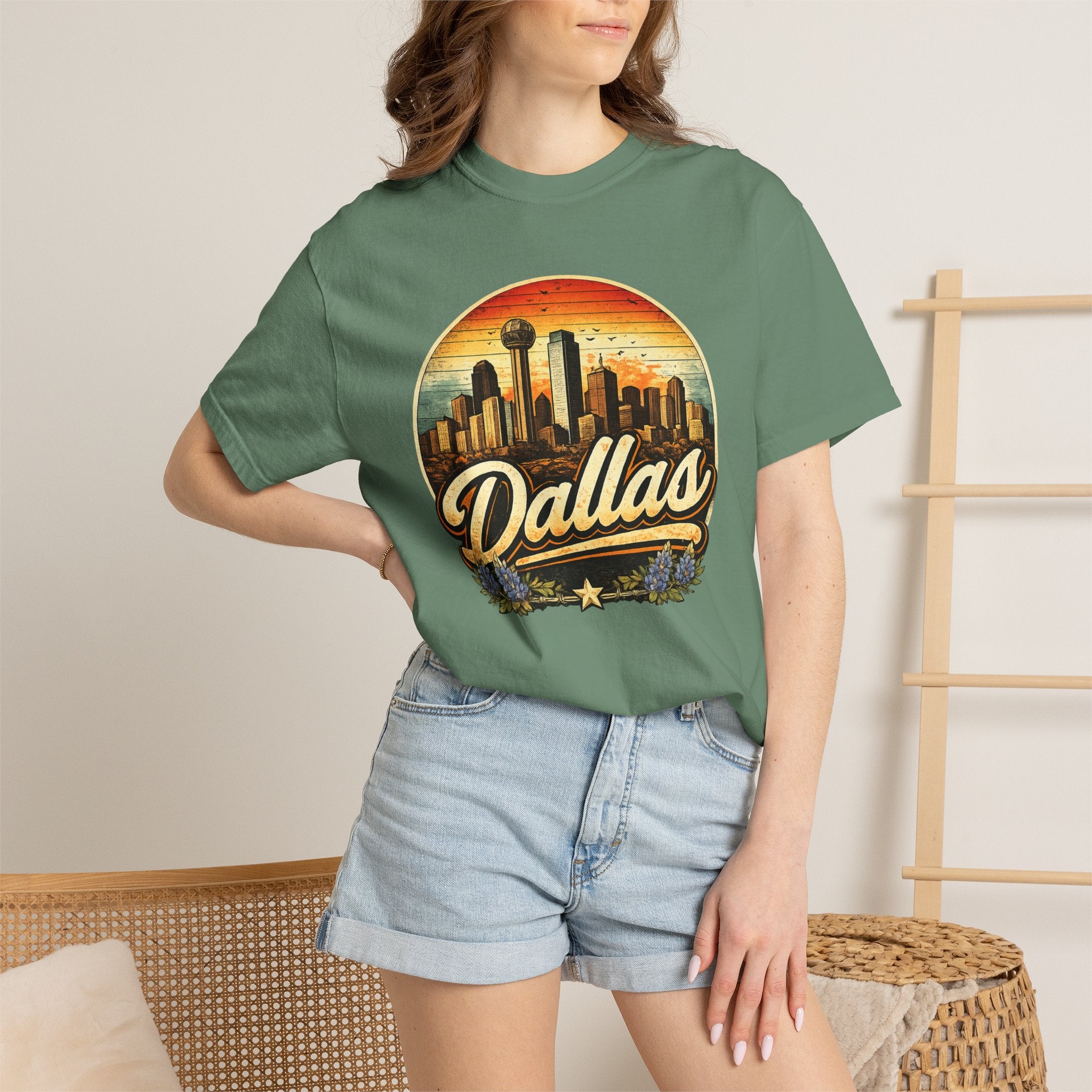 Dallas Skyline Graphic T-Shirt