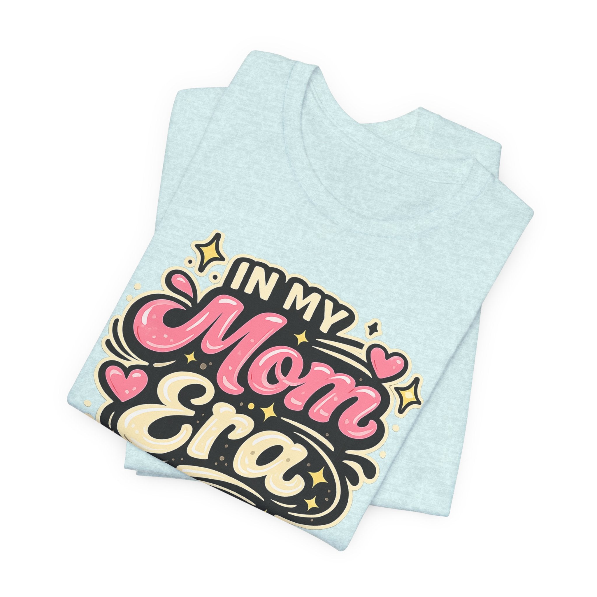 In My Mom Era Tee | Retro Pink Script Design