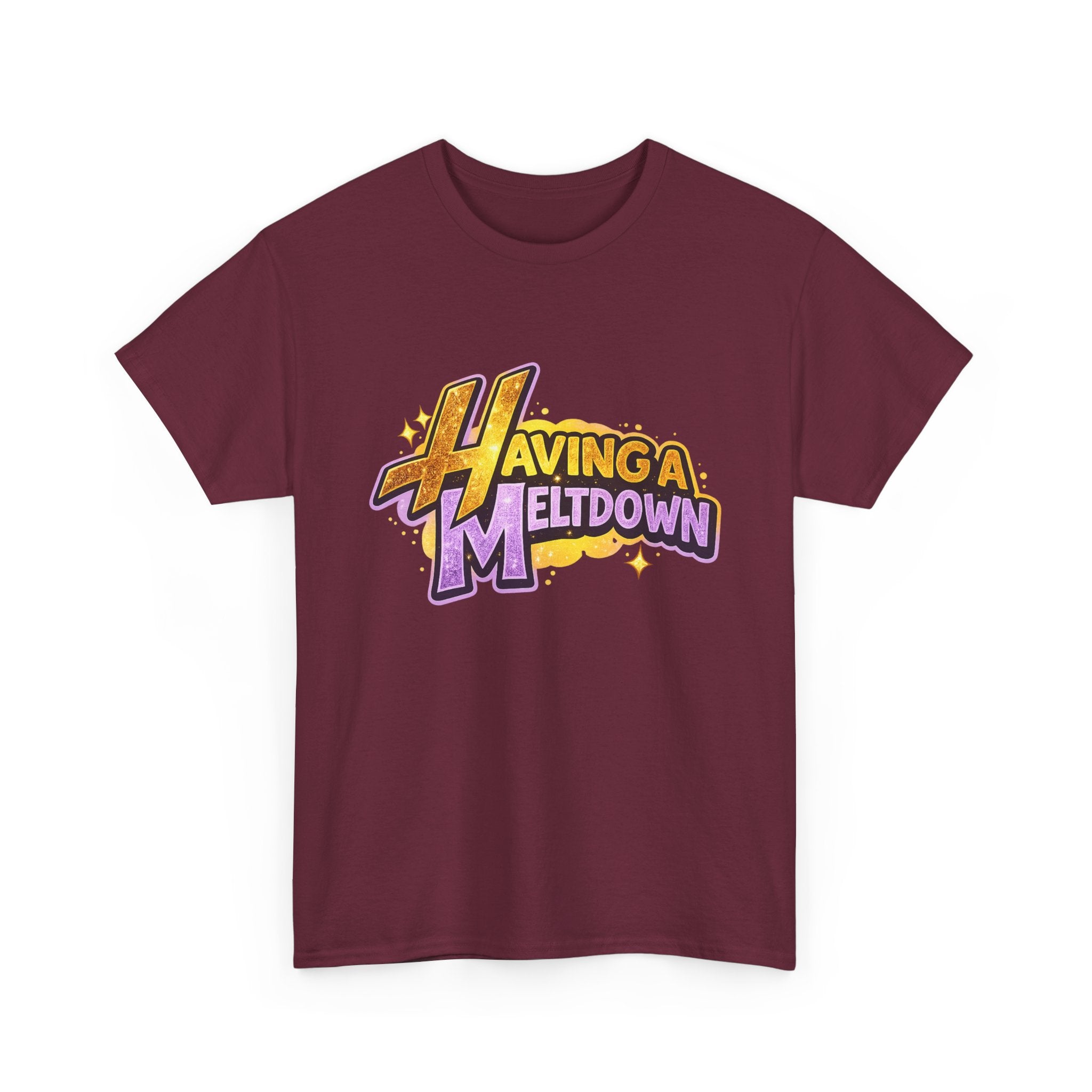 Having a Meltdown T-Shirt | Retro Comic Text Tee