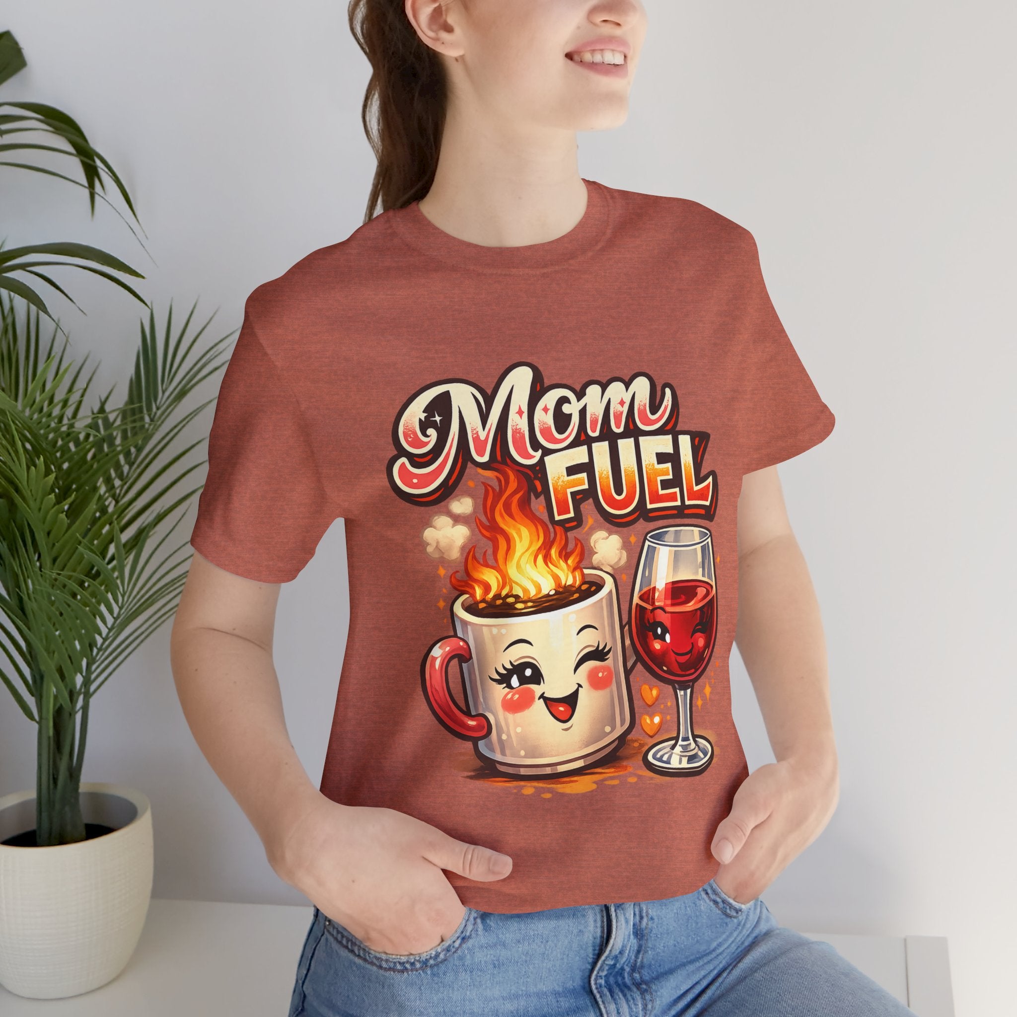 Mom Fuel Short Sleeve T-Shirt