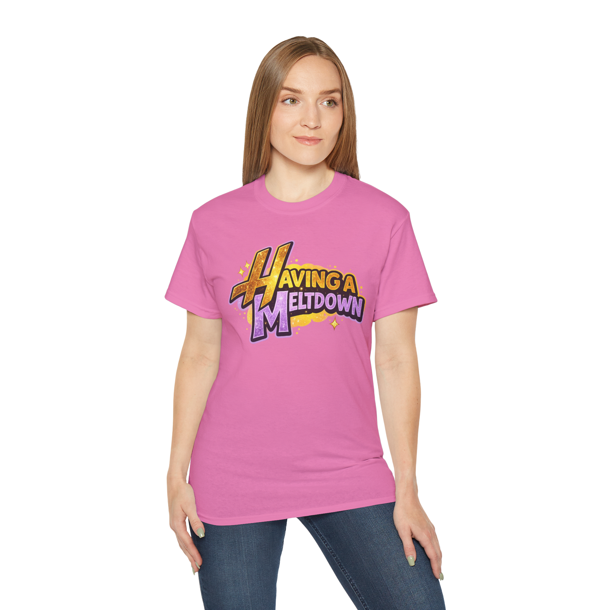 Having a Meltdown T-Shirt | Retro Comic Text Tee