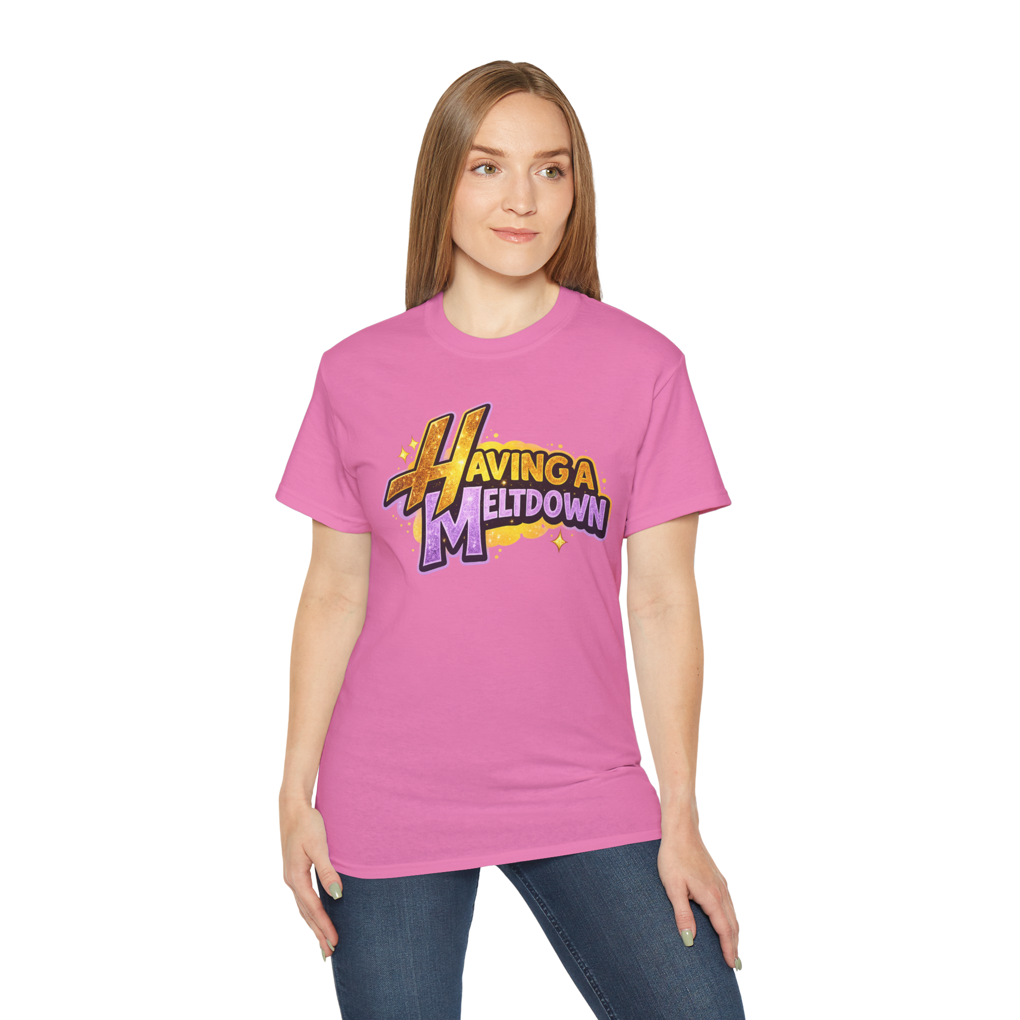Having a Meltdown T-Shirt | Retro Comic Text Tee