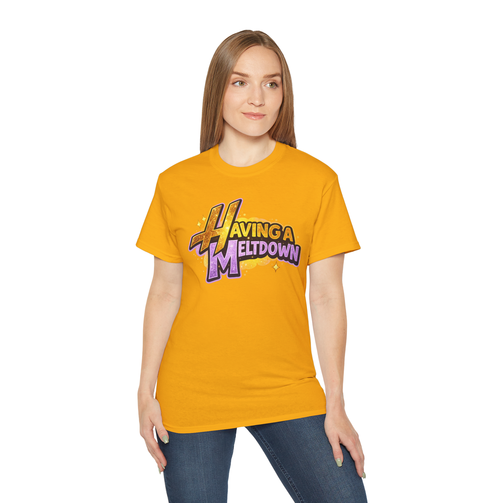 Having a Meltdown T-Shirt | Retro Comic Text Tee
