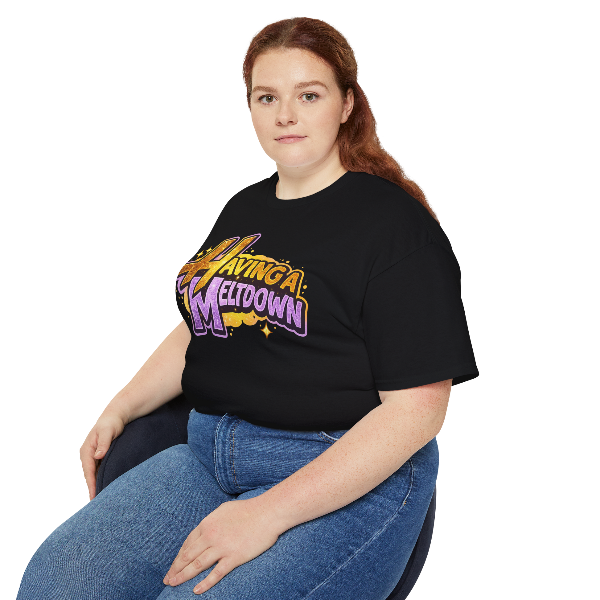 Having a Meltdown T-Shirt | Retro Comic Text Tee