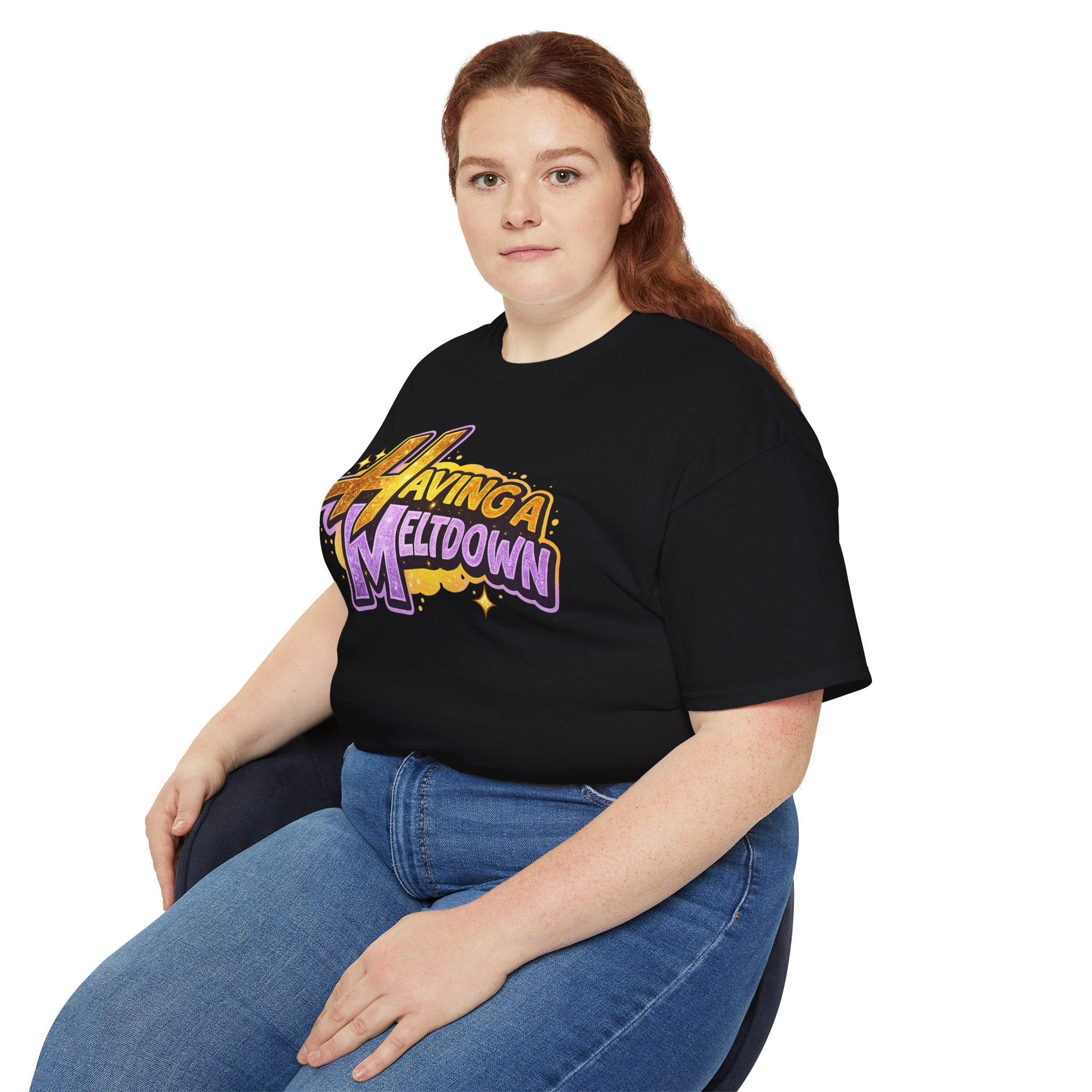 Having a Meltdown T-Shirt | Retro Comic Text Tee