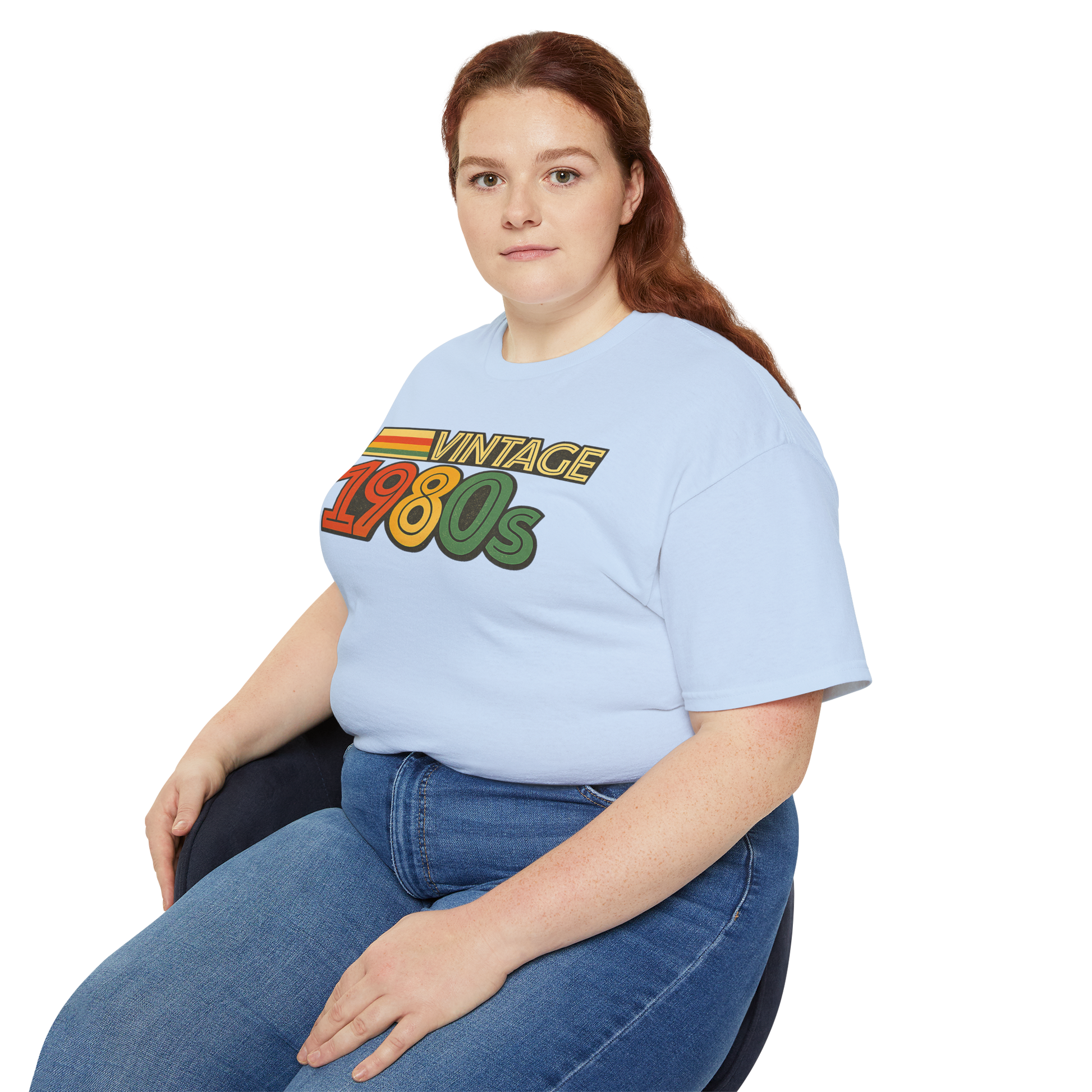 Vintage 1980s Retro Stripe Tee Shirt | 80s Nostalgia Graphic Shirt