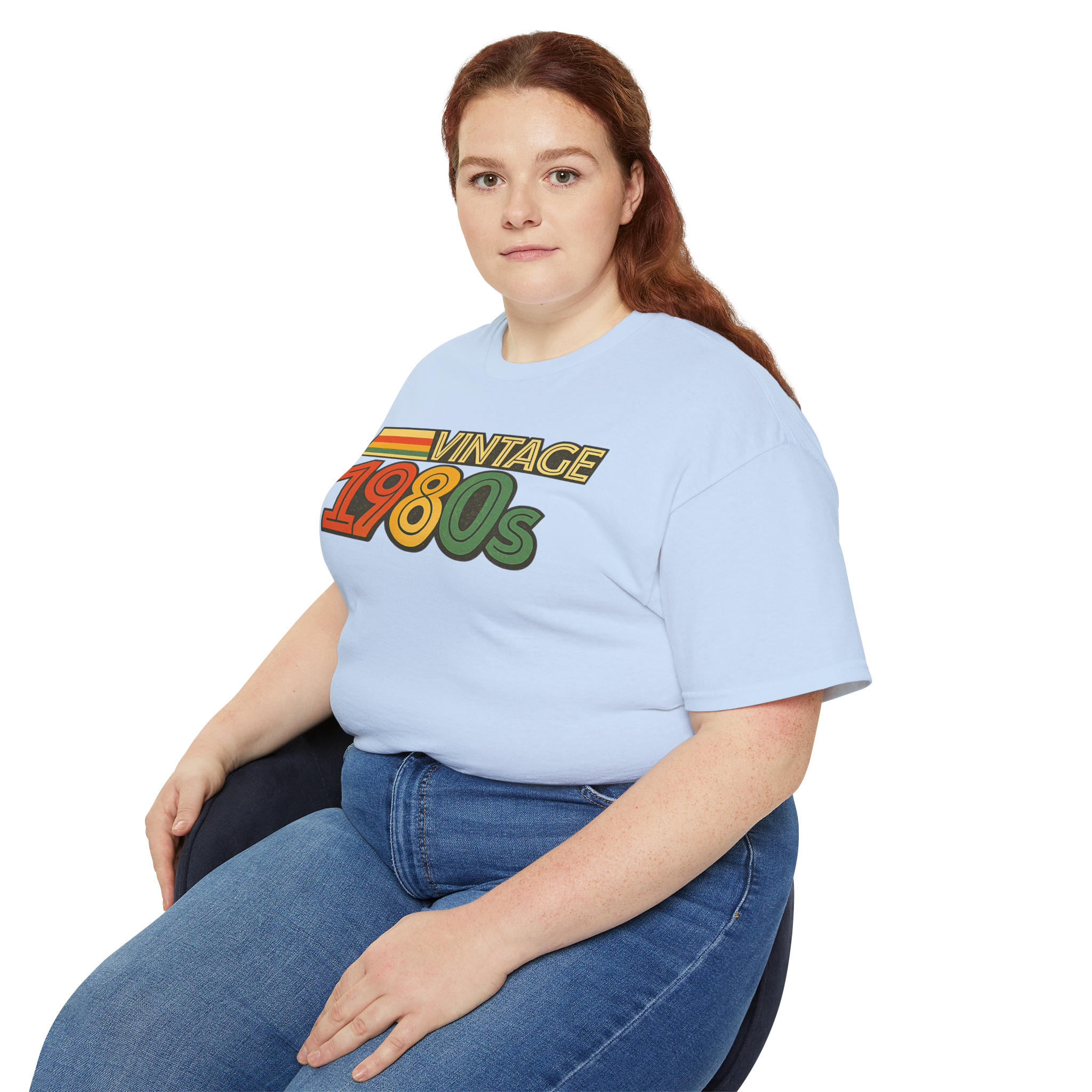 Vintage 1980s Retro Stripe Tee Shirt | 80s Nostalgia Graphic Shirt