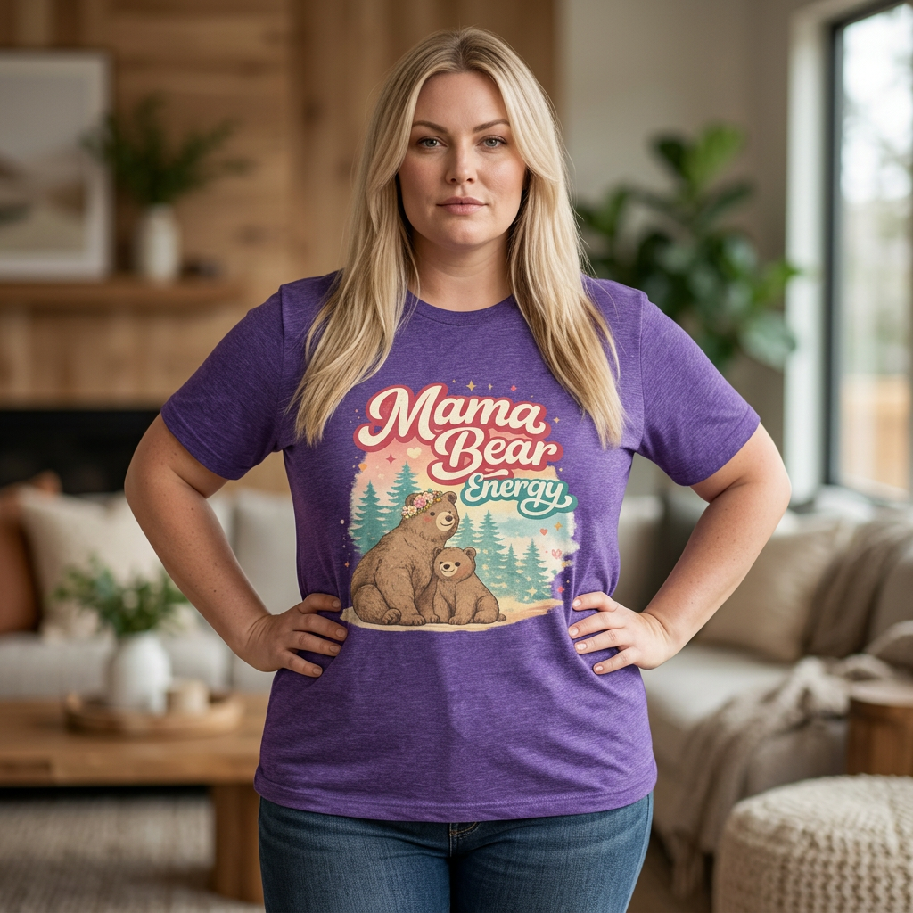 Momma Bear Energy Unisex Shirt
