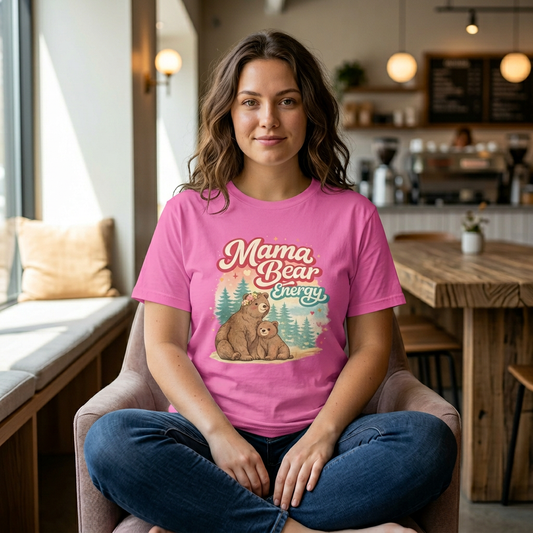 Momma Bear Energy Unisex Shirt