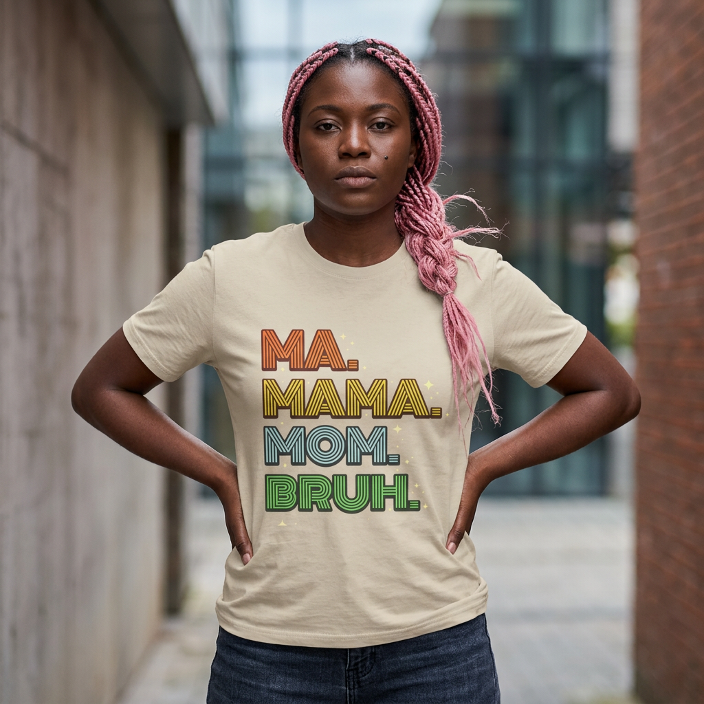 Ma Mama Mom Retro Style Shirt