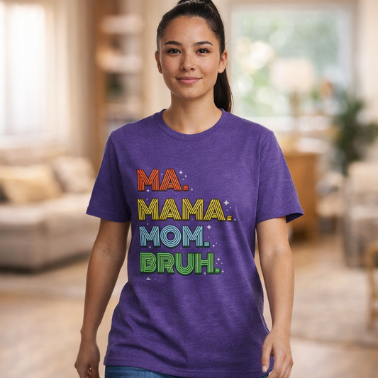Ma Mama Mom Retro Style Shirt