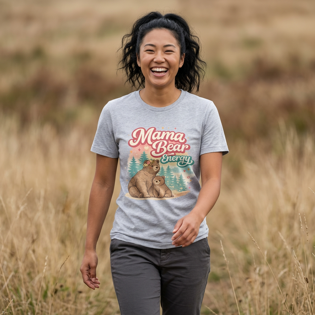 Momma Bear Energy Unisex Shirt