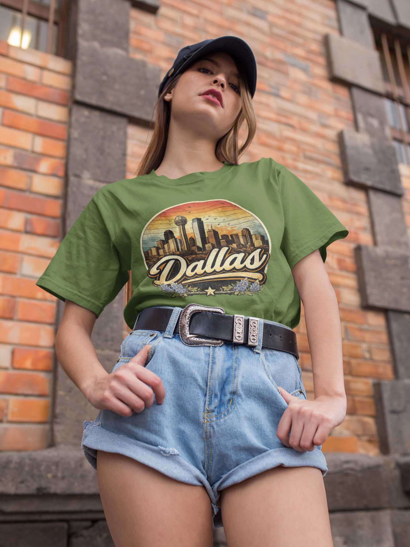 Dallas Skyline Graphic T-Shirt