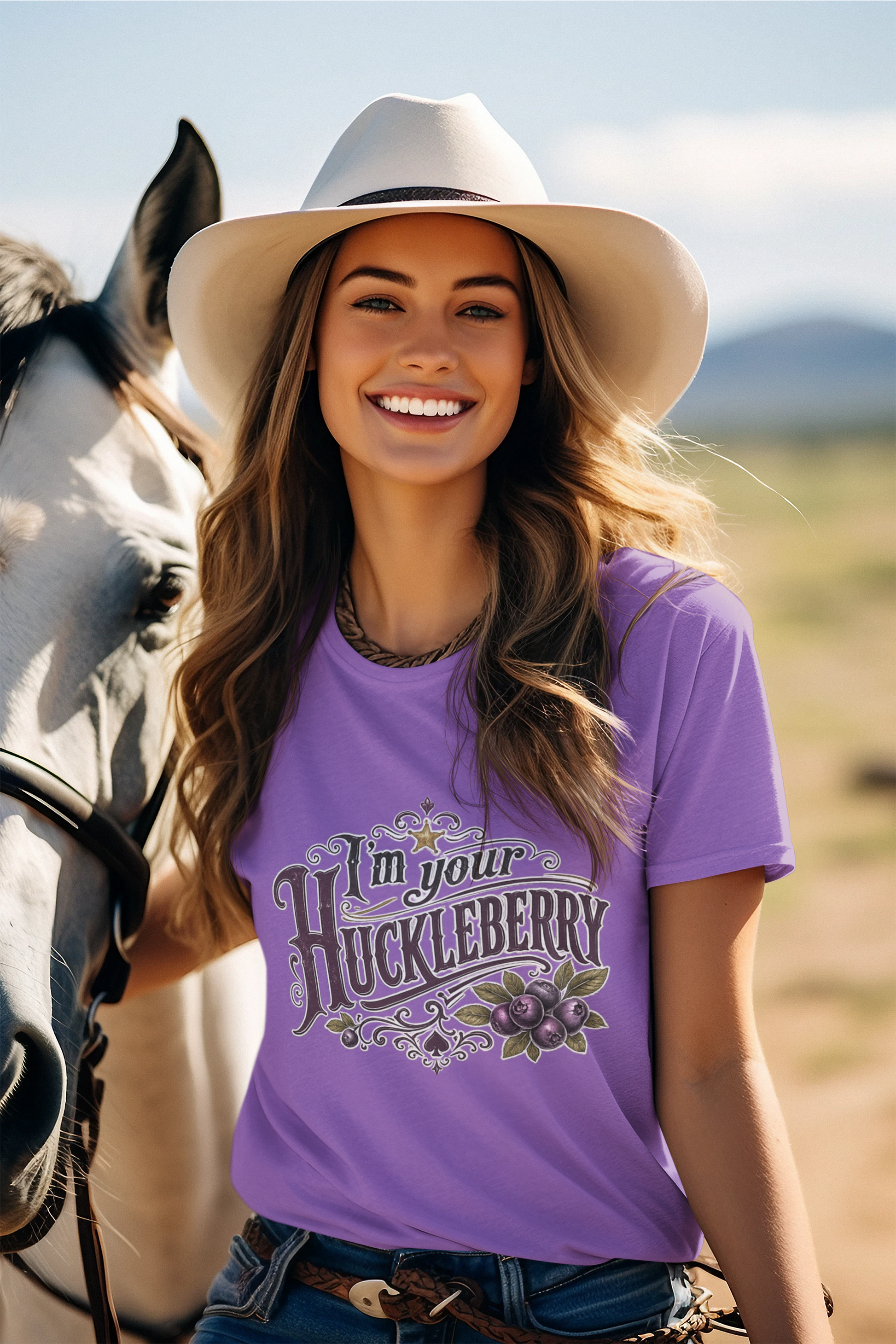 I'm Your Huckleberry T-shirt | Vintage Huckleberry Illustration