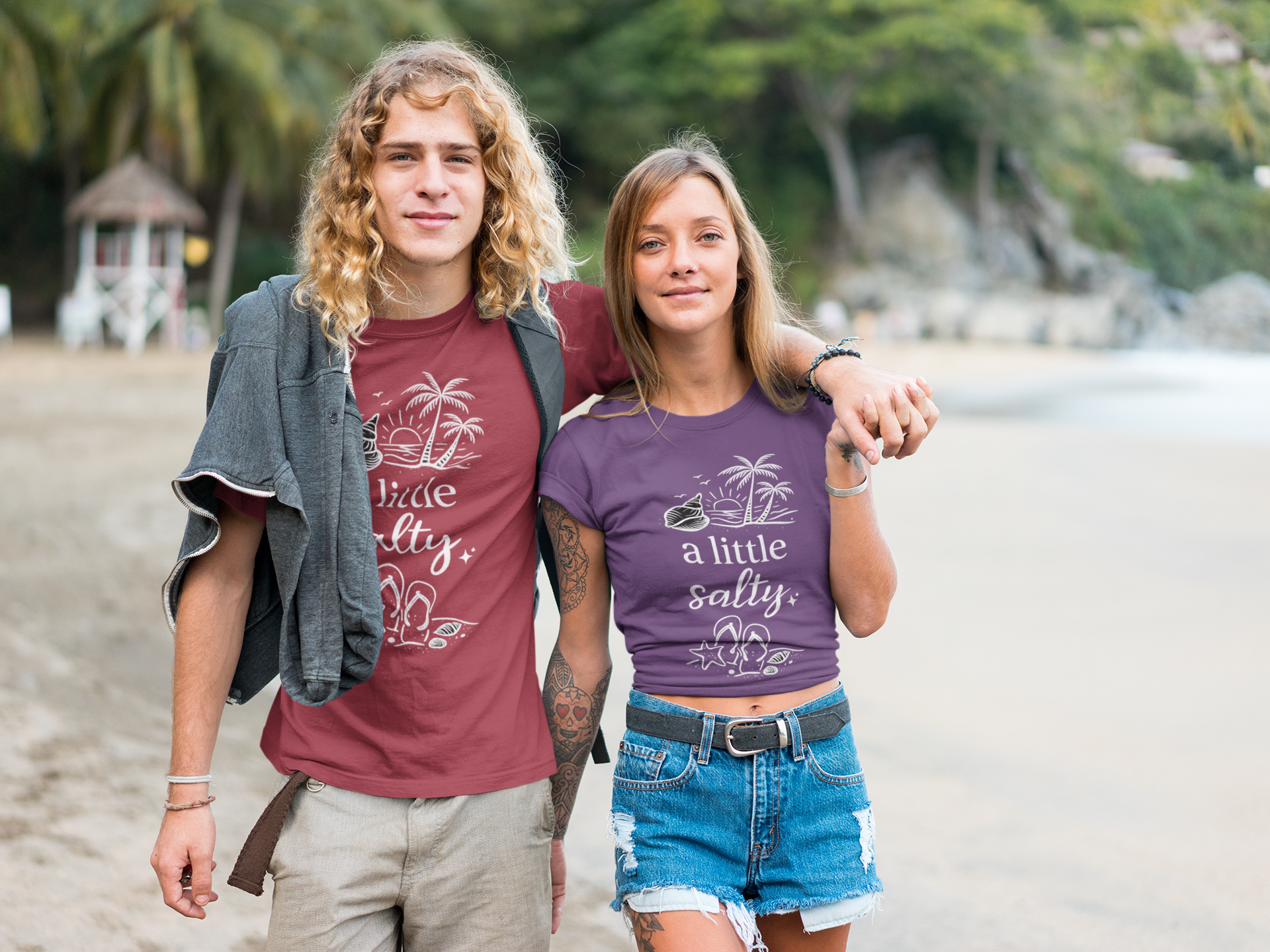 A Little Salty Graphic T-Shirt