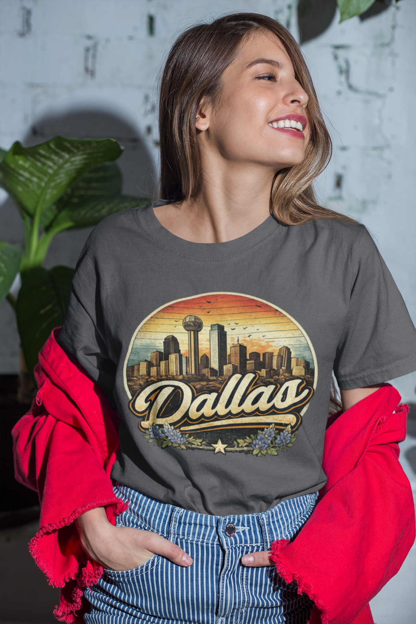 Dallas Skyline Graphic T-Shirt
