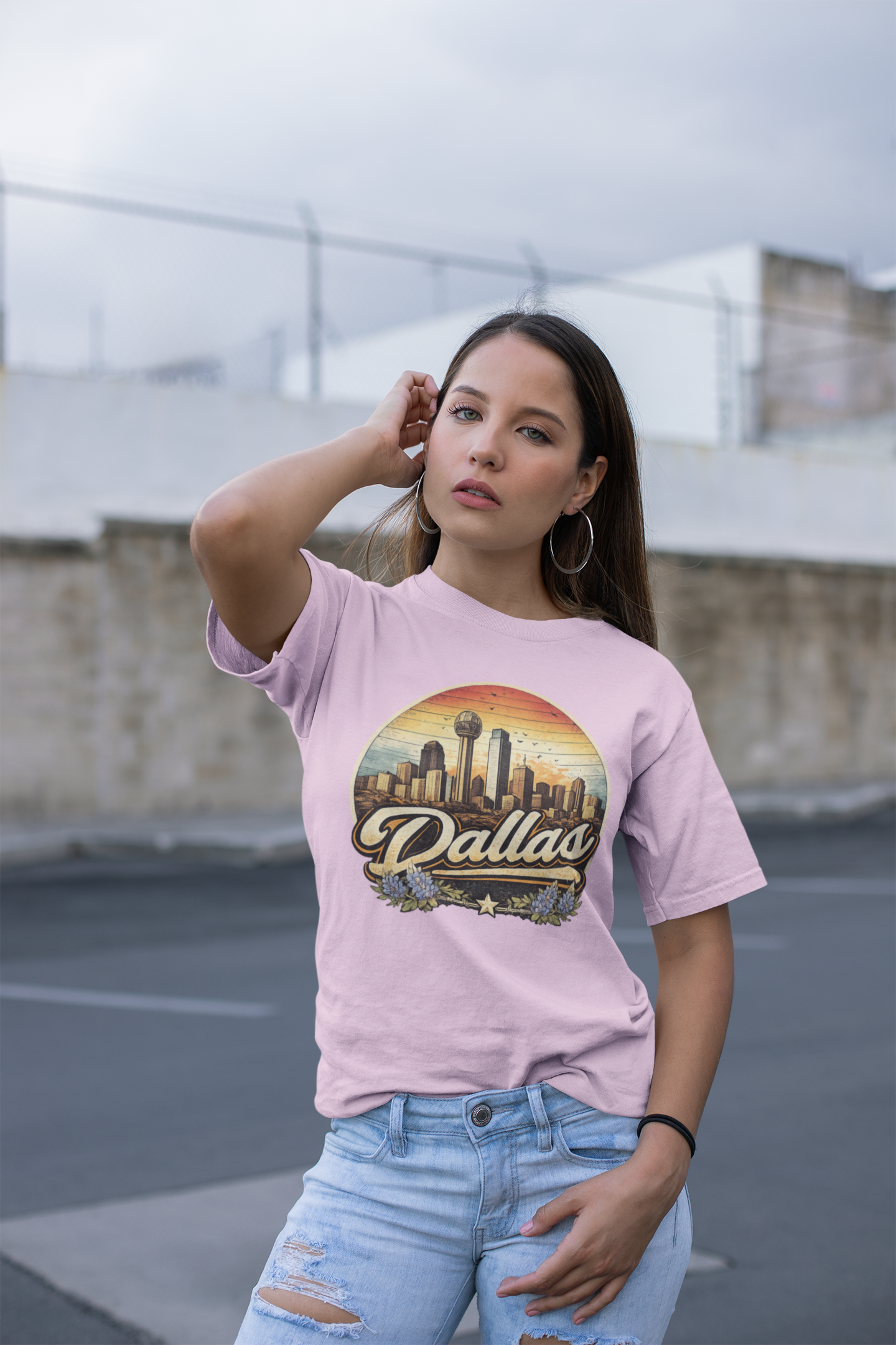 Dallas Skyline Graphic T-Shirt